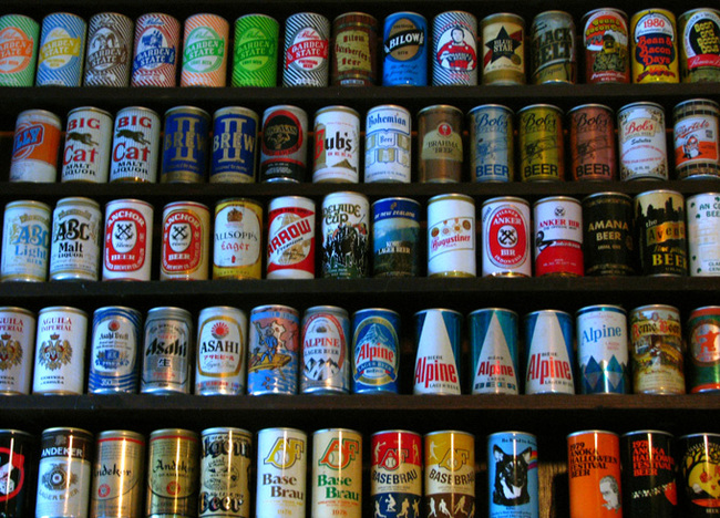 13) Canned Beer