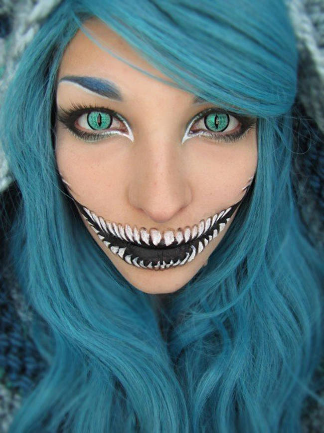 Creepy cheshire cat.