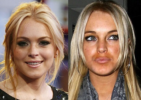 7.) Lindsay "I'm broke" Lohan.