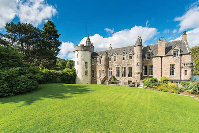 Craigcrook Castle, Edinburgh, Scotland.