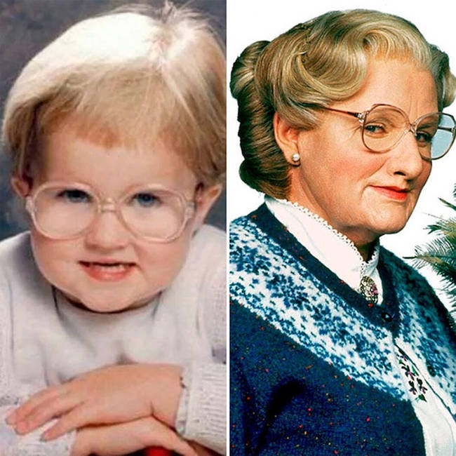 Robin Williams (as Mrs. Doubtfire)