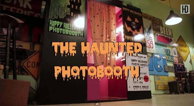 Welcome to "The Haunted Photo Booth."