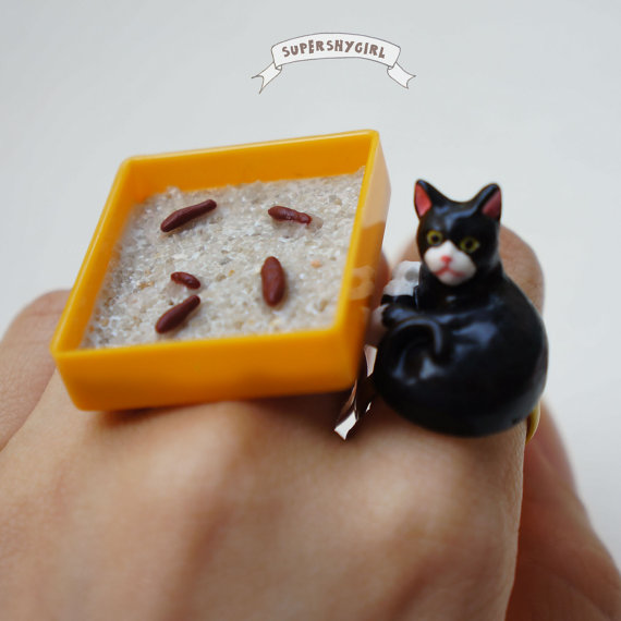 8.) Cat Litter Ring - $35