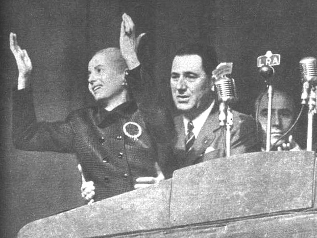 1.) Eva Perón