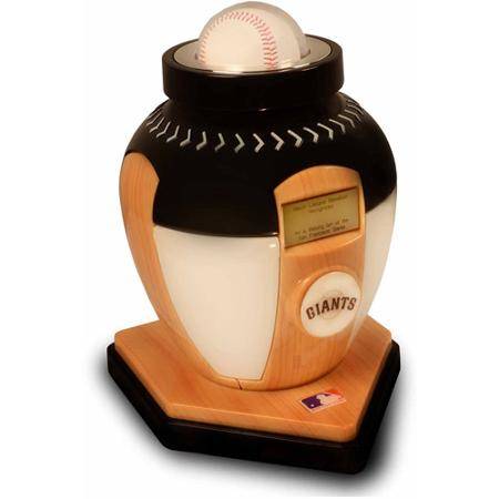 "Official MLB San Francisco Giants" Urn, $599.