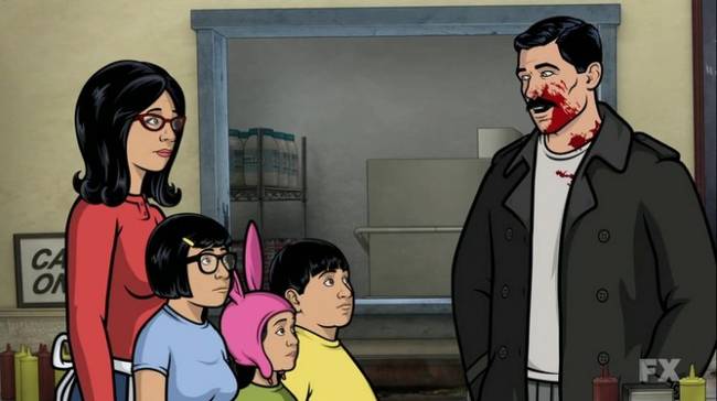 4.) Archer and Bob's Burgers