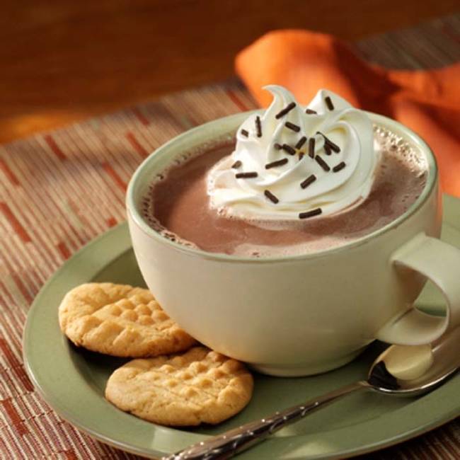 Peanut Butter Hot Chocolate