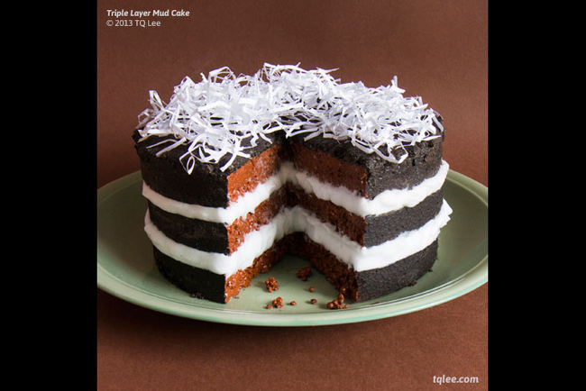 "Triple Layer Mud Cake"