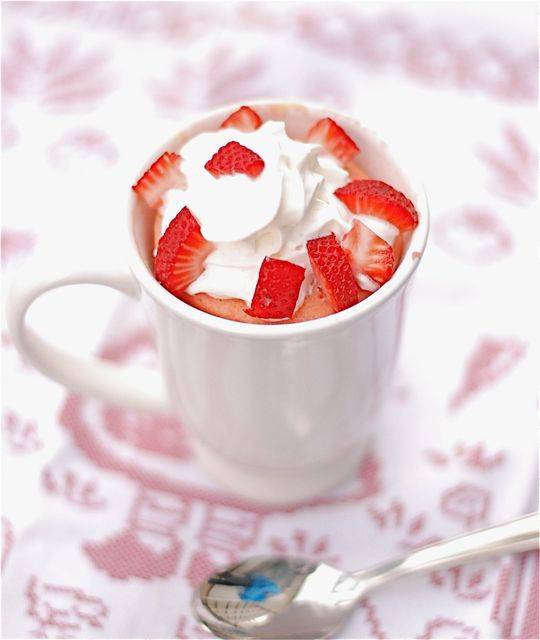 Strawberries and Cream Cake