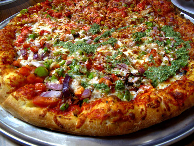 6.) Indian Pizza from Tasty Subs & Pizza in Sunnyvale, CA