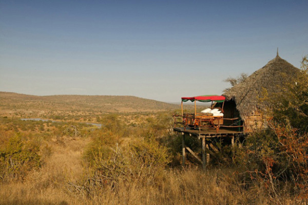 8. The Kiboko Star Bed - Loisaba Wilderness (Laikipa, Kenya)