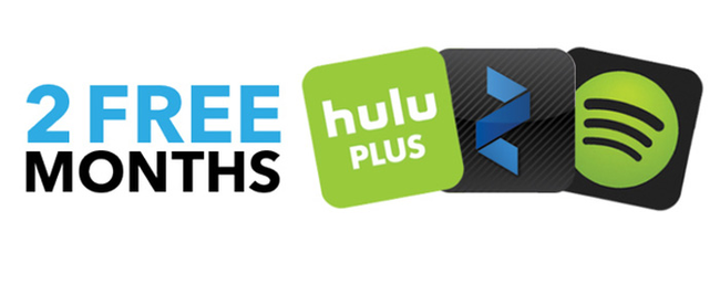 5.) Two months of Hulu Plus, Spotify Premium or Zinio through <a href="https://bestbuymobile.com/hulu-plus-zinio-and-spotify-premium-offer/" target="_blank">Best Buy Mobile</a>