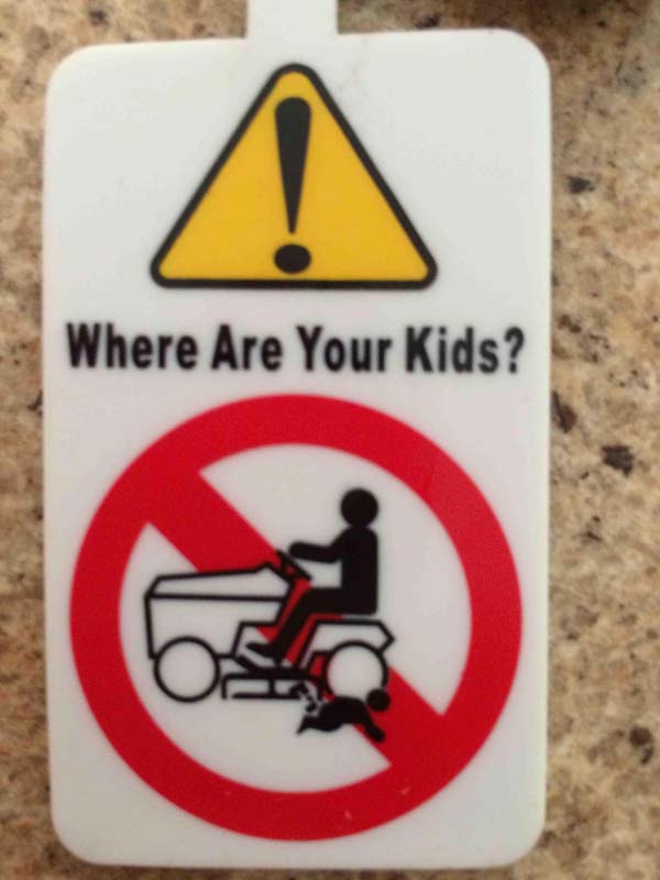 1.) Hopefully your kids are NOT here.