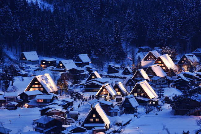 Gassho-zukuri Village in Shirakawa-go, Japan