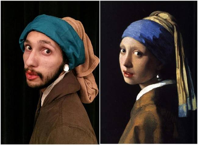 Girl with the Pearl Earring by Johannes Vermeer