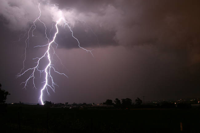 9.) Did you know that lightning can strike the same place twice (well, many times actually)?