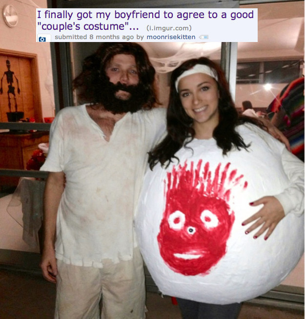 21.) Two brains are better than one, especially when it comes to couple's costumes.