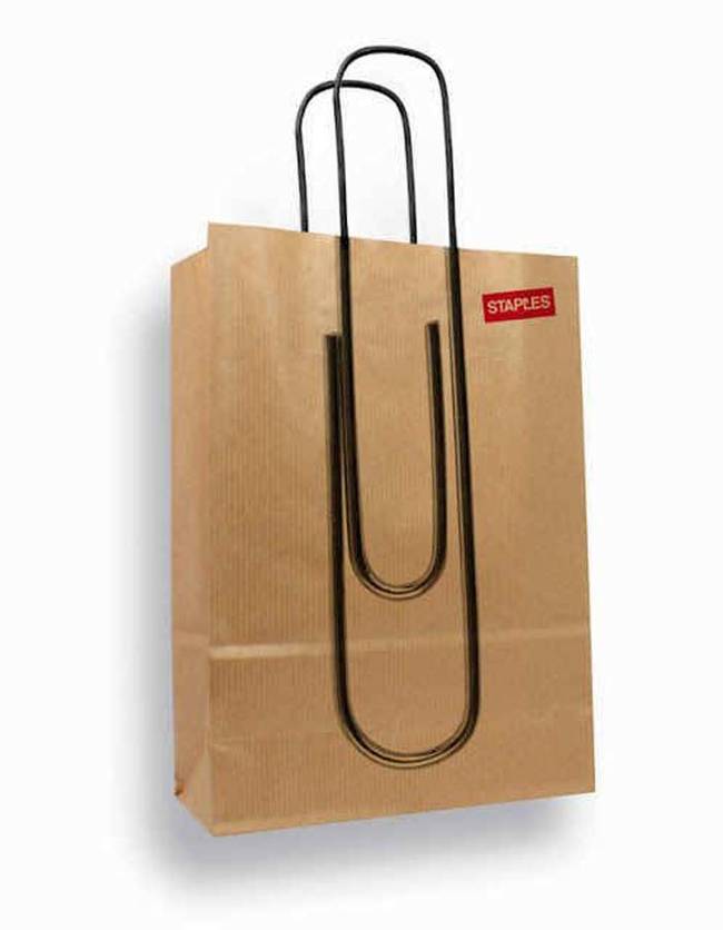 5.) I wonder if this bag is actually full of paperclips.