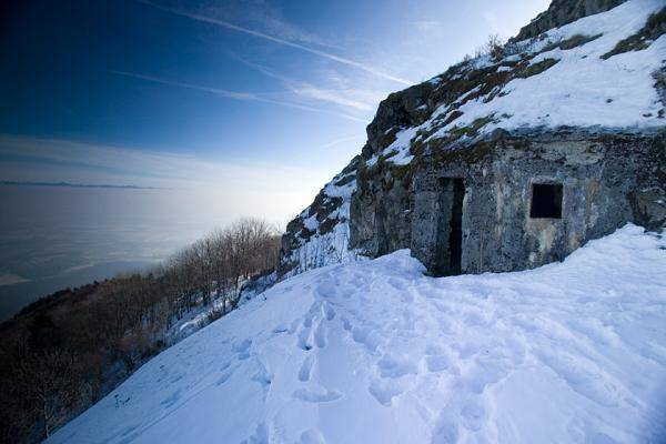 Another German bunker overlooking the Rhine plain.