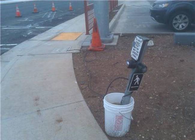 Good luck crossing this street.