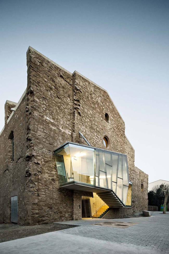 Sant Francesc Church in Santpedor, Spain.