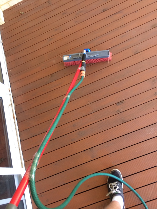 8.) Power-clean your patio.