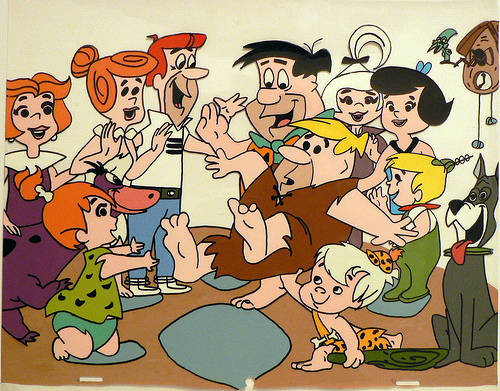 The Flintstones and Jetsons Crossover