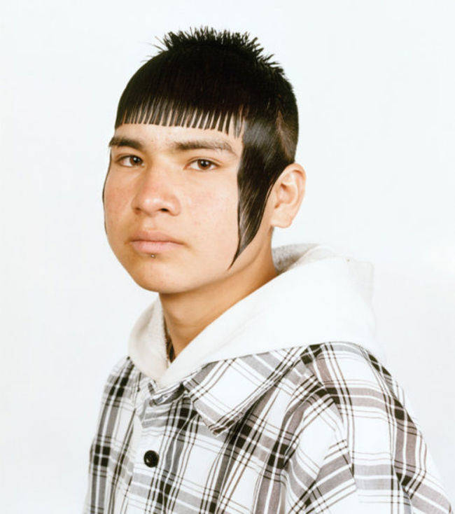 We like to think of this as some horrible, horrible mutation of the mullet.