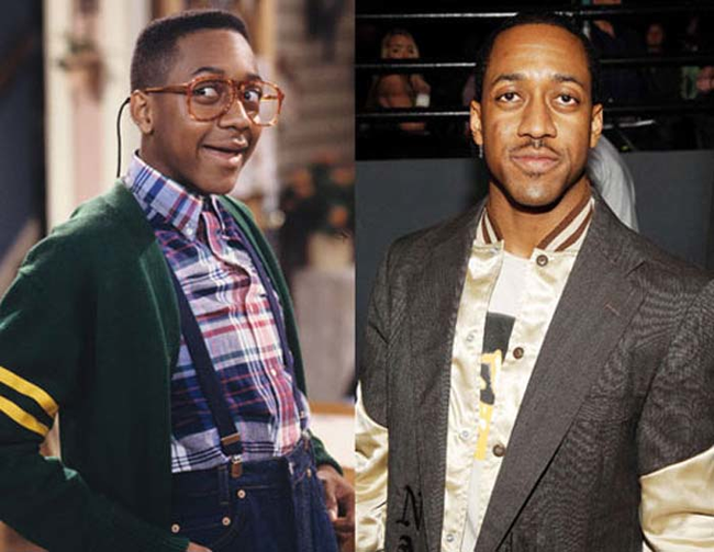 4.) Jaleel White from "Family Matters."