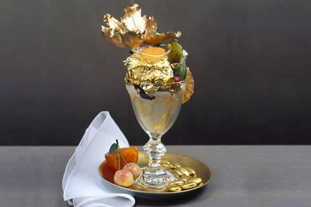 The Golden Opulence Sundae