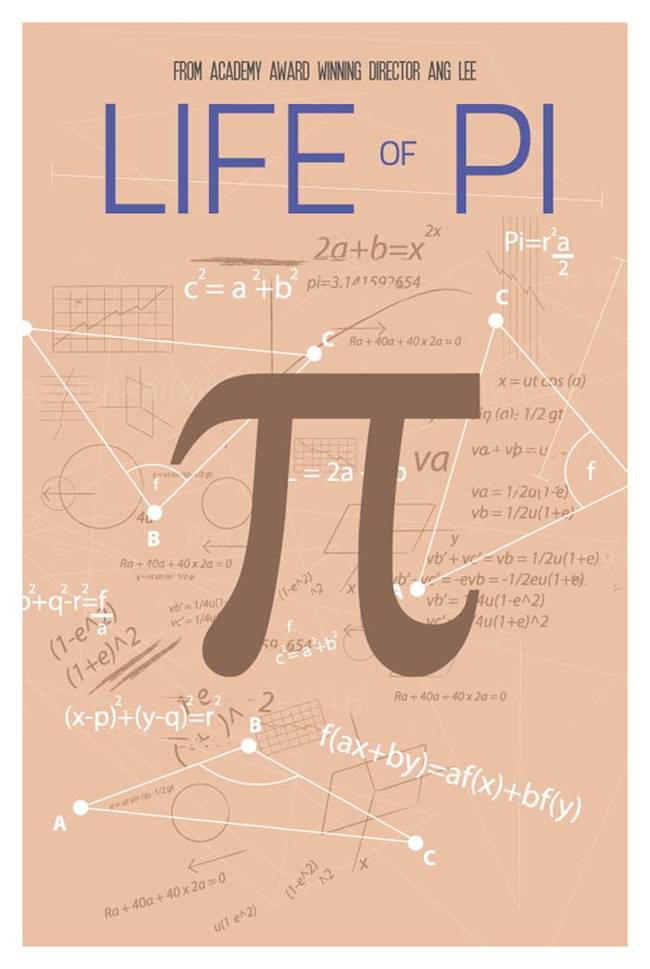 3.) I'm not sure if anyone would see this movie if it was actually about math.