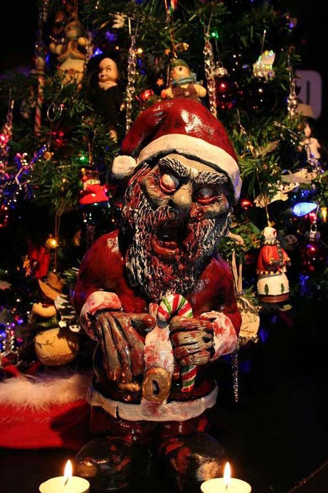 Well hello, zombie Santa Claus, and welcome to my nightmares.