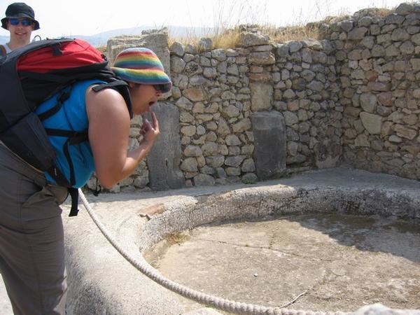 15.) The architectural feature called a vomitorium was the entranceway through which crowds entered and exited a stadium, not a special room used for purging food during meals.