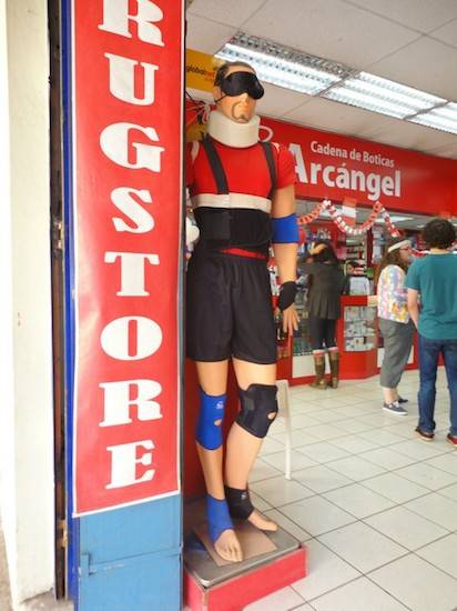 19.) How did this guy get injured? HE'S A MANNEQUIN FOR CRYING OUT LOUD!