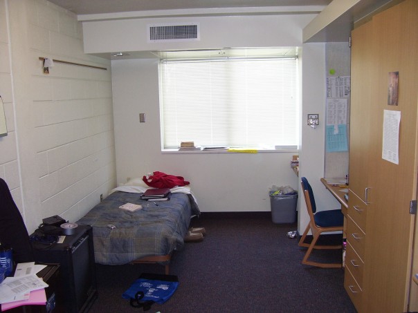 In 2006, students in a dorm decided to prank their RA, who would be leaving for a three day weekend.