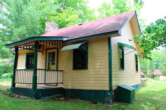 One of the smaller cottages.