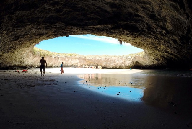 7.) Marietas Island AKA "The Hidden Beach" - Puerto Vallarta, Mexico