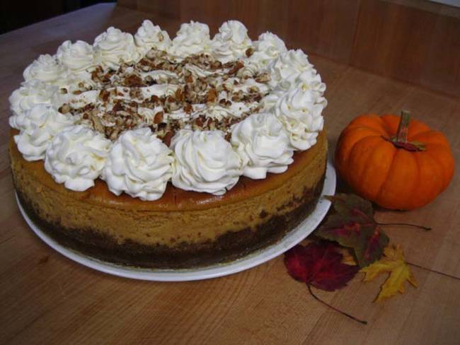 Cheesecake Factory's Pumpkin Cheesecake