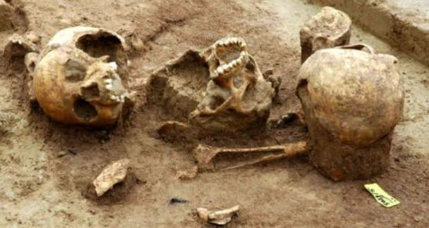 20.) Mass Cannibal Grave, Germany.