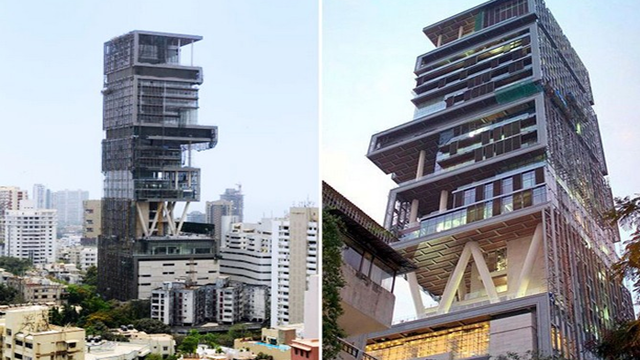 11. House: Antillia Mumbai. You can move in for $2 billion. You read that right. $2 billion. Named after the mythical Atlantic island of Antillia, this house in downtown Mumbai, India has over 600 full time staff.