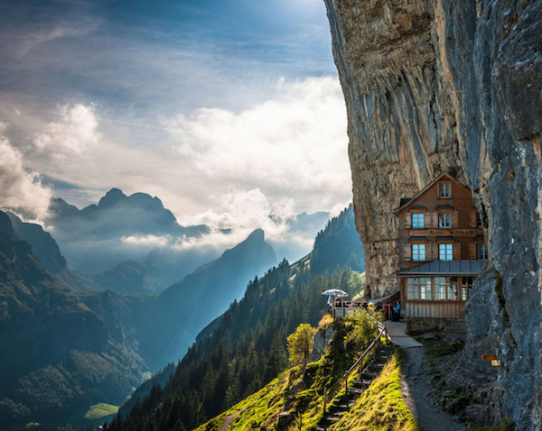 Ascher Cliff, Switzerland.