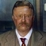 Theodore Roosevelt was once shot during a speech. He calmly asked if he had been shot and then said, "I give you my word, I do not care a rap about being shot; not a rap," and then continued the speech.