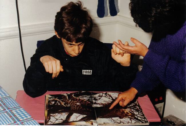 Over time, he regained the ability to smile and move his head. Some alert medical facilitators realized that Martin was trying to communicate and fitted him with a complex machine that allowed him to use eye movement to form sentences onto a computer.