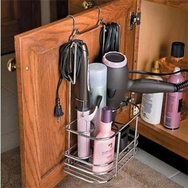 16.) A shower caddy can be helpful for storing anything in the bathroom.