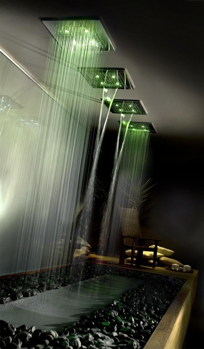 28.) Laser Shower.