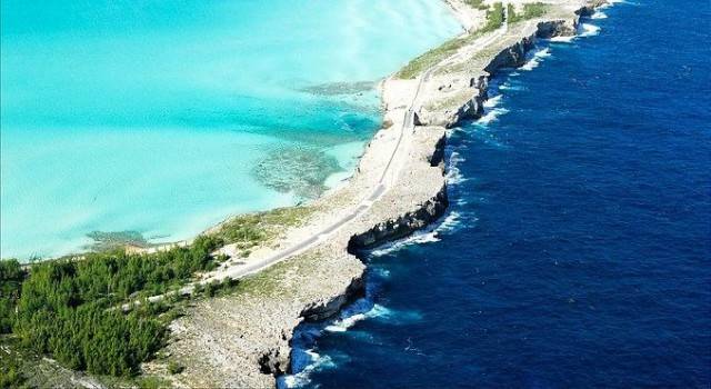 It's also crazy to see the color difference of the Atlantic and Caribbean even when they are so close together. It adds to the feeling that you're seeing two disparate worlds meeting.