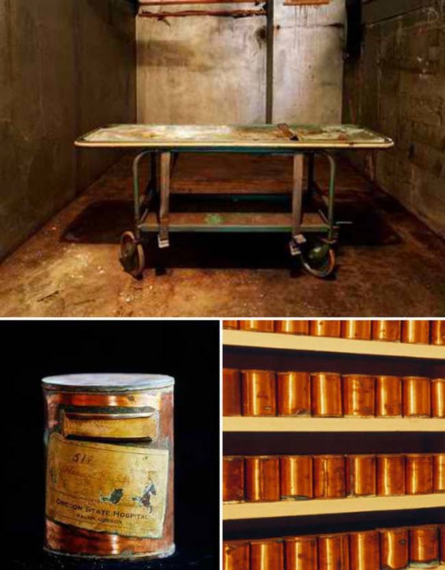 8.) Canisters of the Dead at Oregon State Hospital.