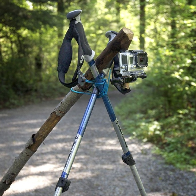 14.) Walking Stick Camera Tripod