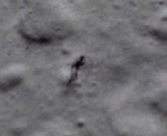 Possible alien on the Moon?