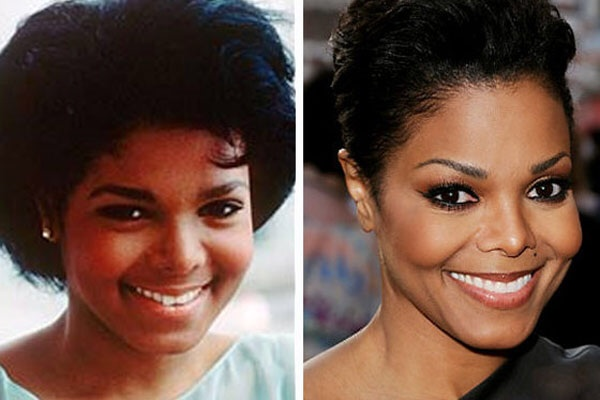 10.) Janet Jackson is stunningly... different.